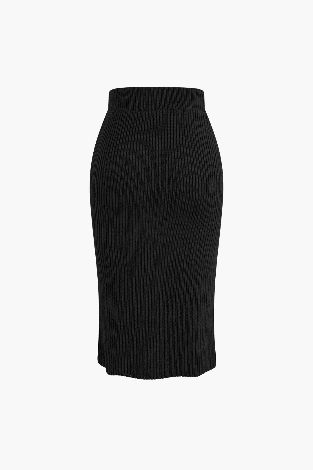 La Vie │ Ensemble pull et jupe à col en V