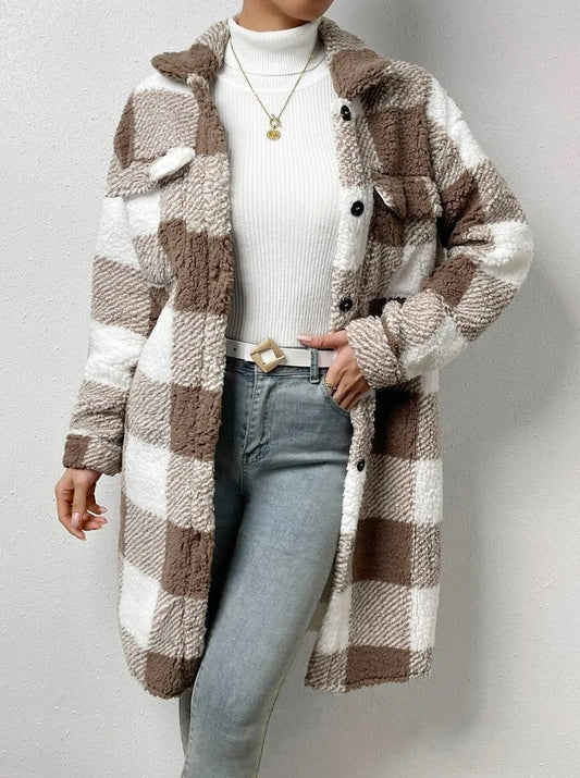 Kailany - Manteau d'hiver en fourrure de nounours