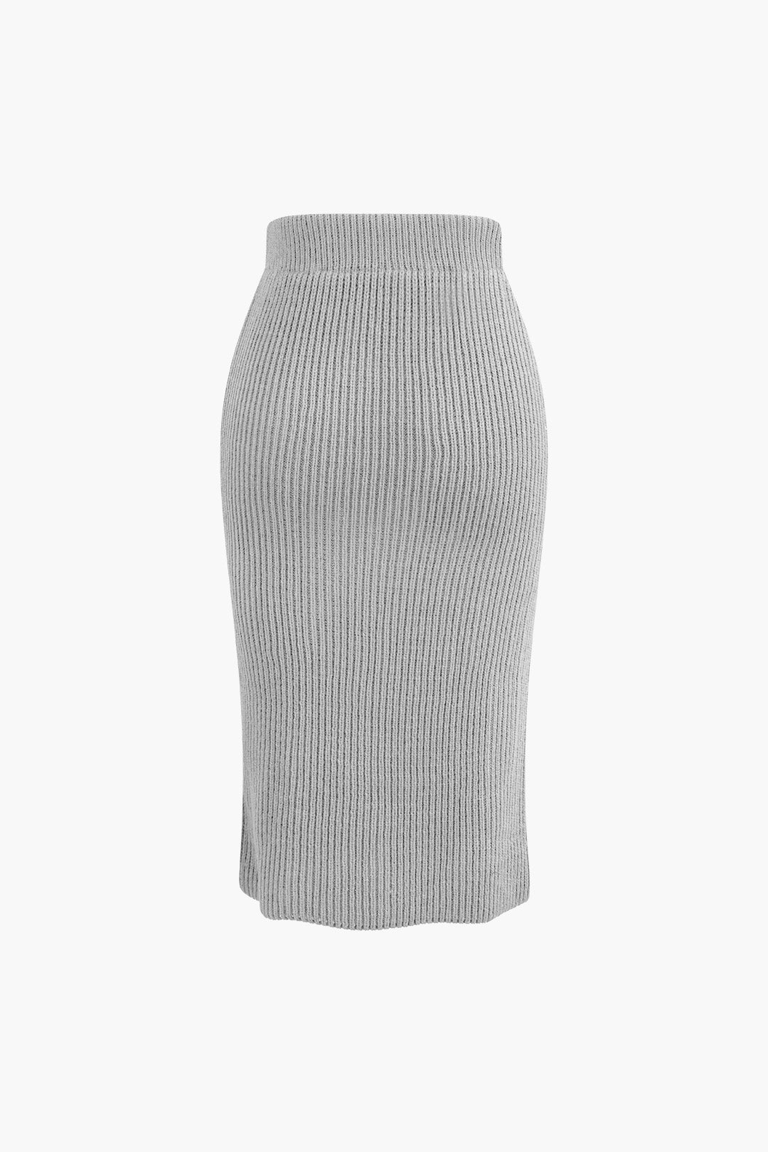 La Vie │ Ensemble pull et jupe à col en V