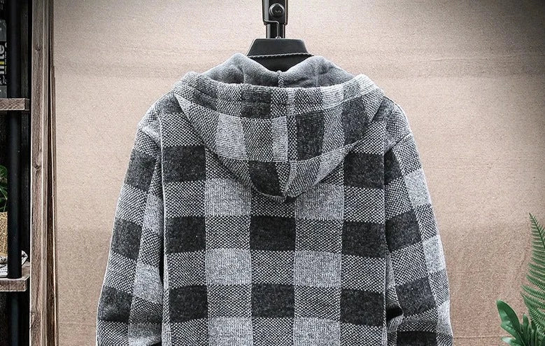 "Veste à Carreaux Élégante pour un Style Tendance "