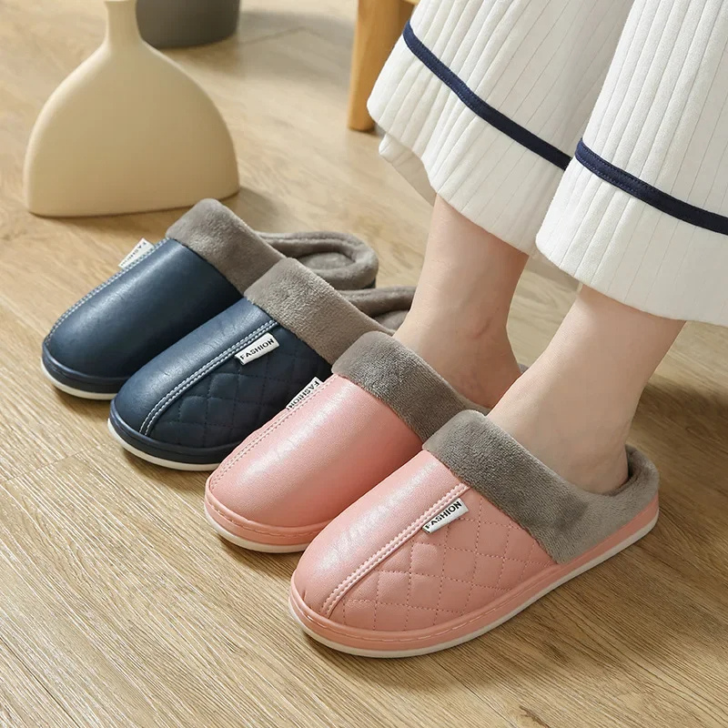 Chaussons d'intérieur à bout rond - Sandrine