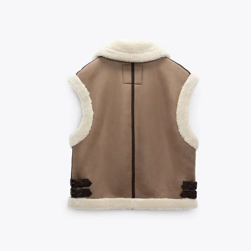 Rosa - Manteau sans manches