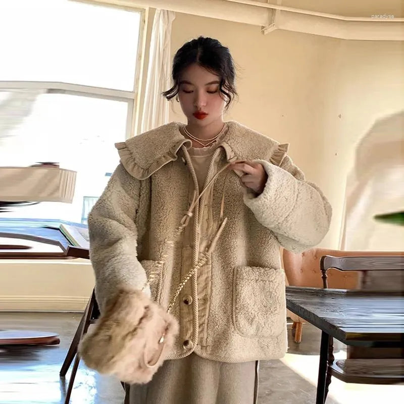 Manteau d'hiver à col élégant - Chantrell