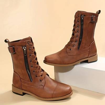 Isabelle - Bottes Zippées De Qualité