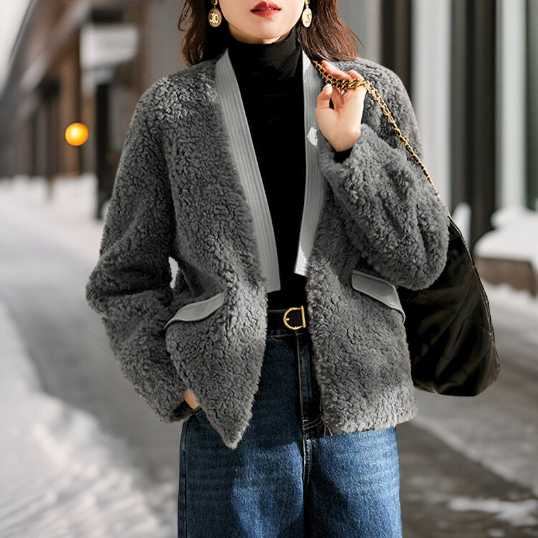 Zoey Klein - Manteau de fourrure douillet