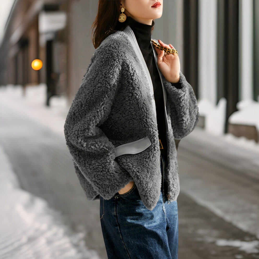 Zoey Klein - Manteau de fourrure douillet