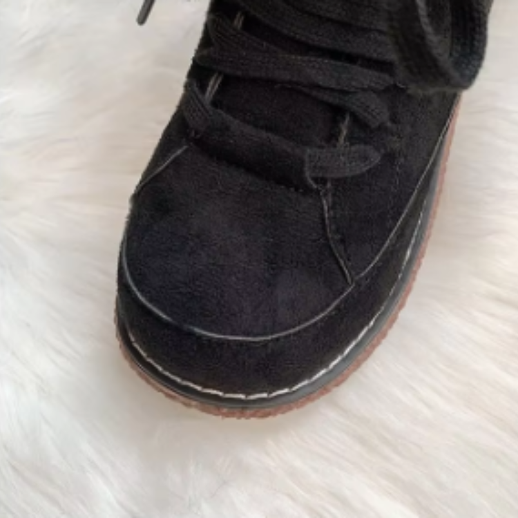 Clara - Chaussures d'hiver à semelle haute en fourrure pour dames