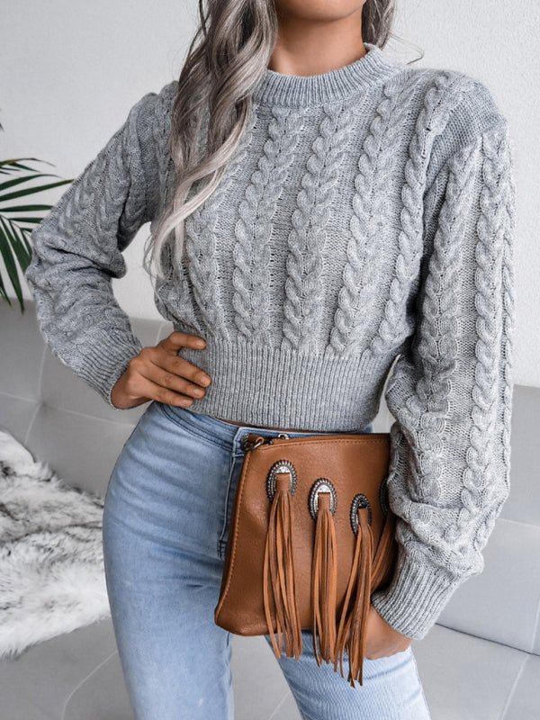 Lea - Pull court chic pour tenues élégantes pour femme