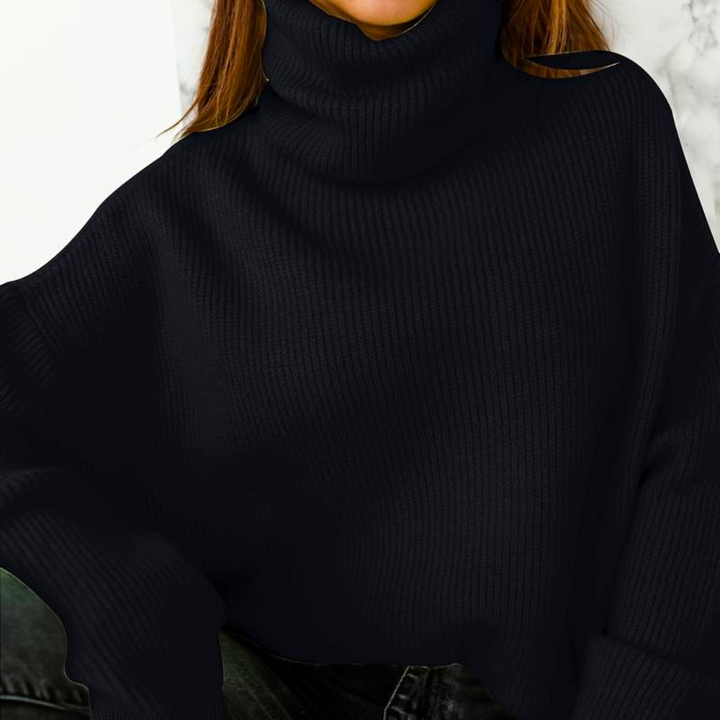 Elodie - Pull à Col Roulé Élégant pour Femmes pour un Look Chic
