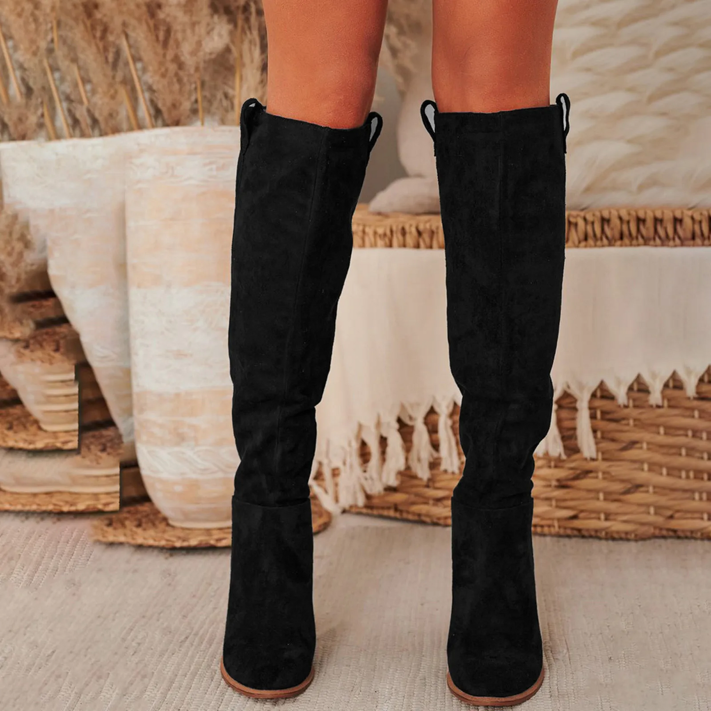 Bottes d'hiver hautes - Poubelle