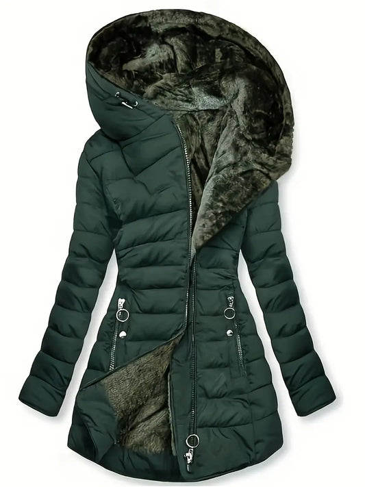 Manteau chaud à capuche - Francene