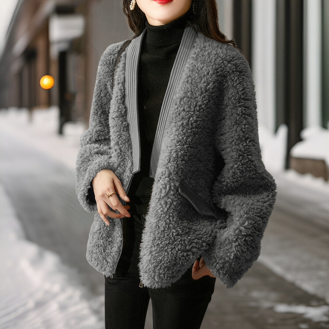 Zoey Klein - Manteau de fourrure douillet