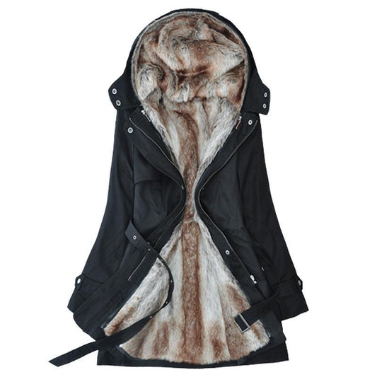 Parka chaude avec ceinture - Tynice