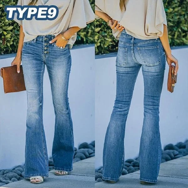 Nana - Jeans Ample à Fleurs