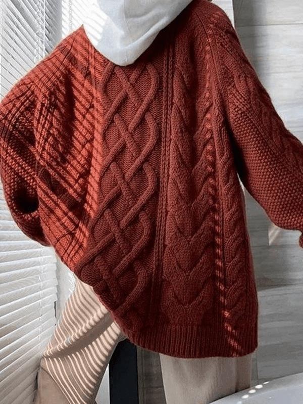 Pull en tricot douillet pour les journées froides