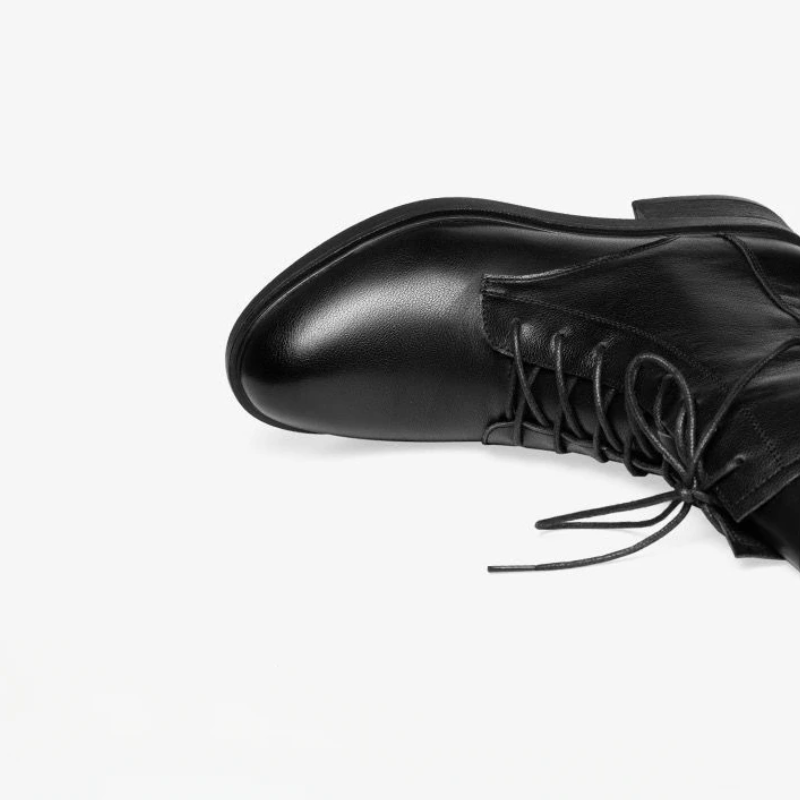 Bottines en cuir à bout pointu - Ysabeau