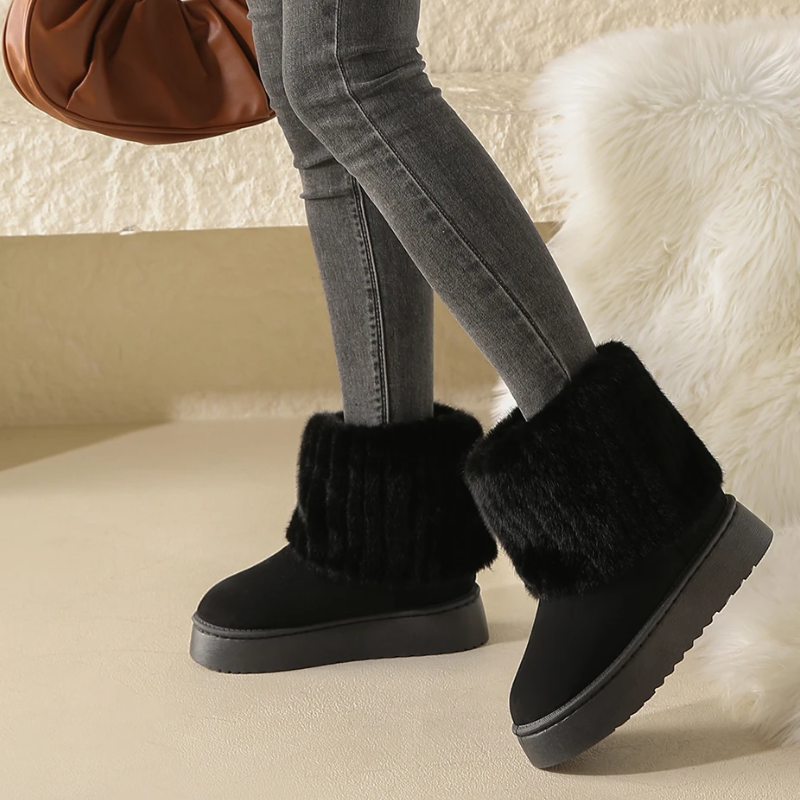 Zoë - Bottes d'hiver antidérapantes et rembourrées avec doublure respirante