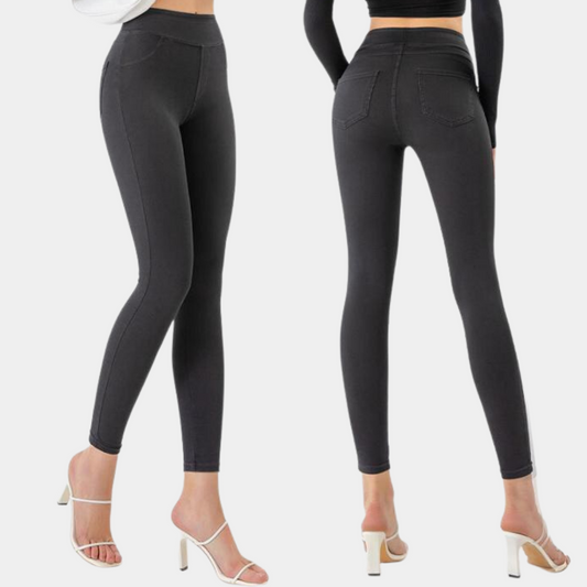 Alyssa - Leggings en denim ajustés pour femmes