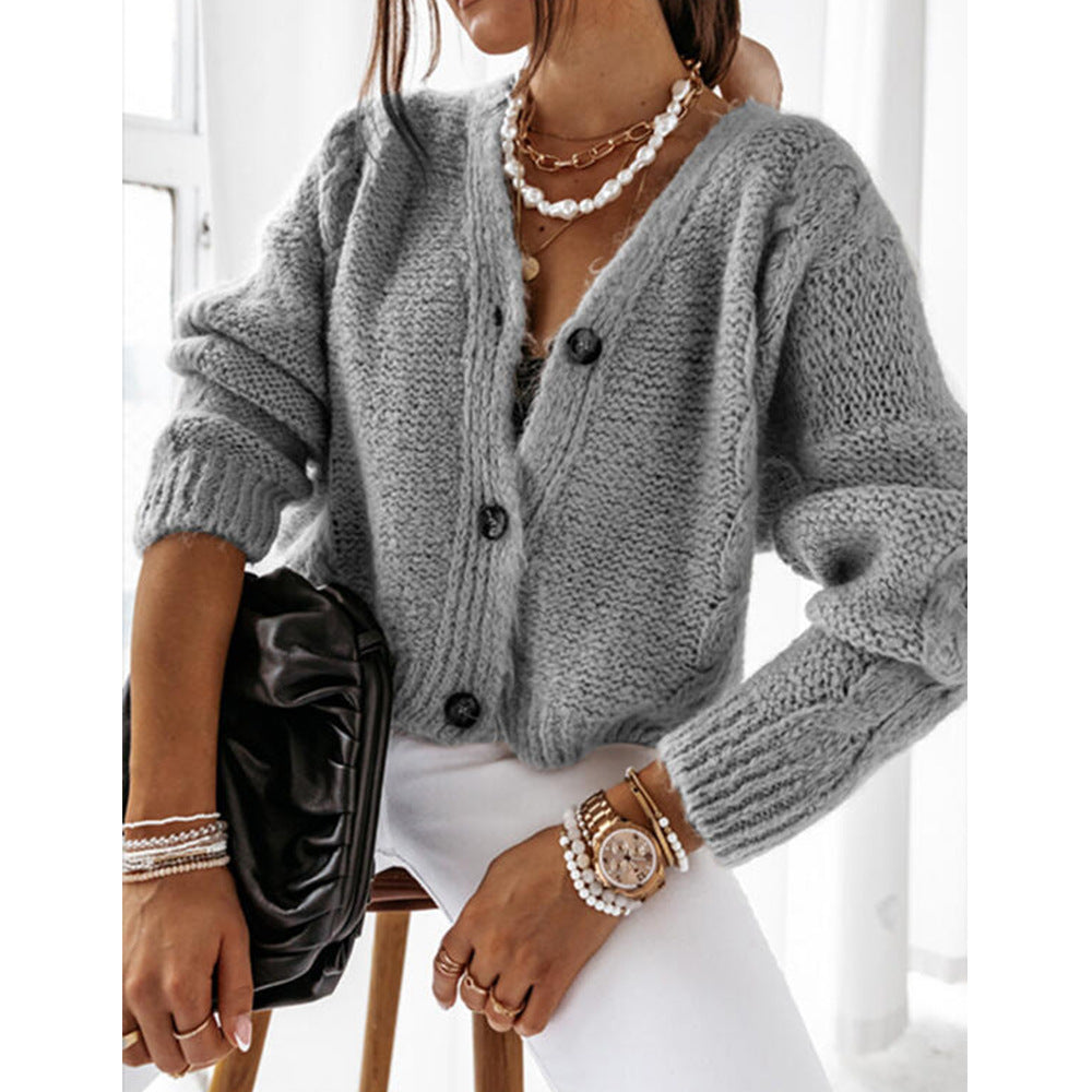 Pull boutonné élégant pour les journées fraîches