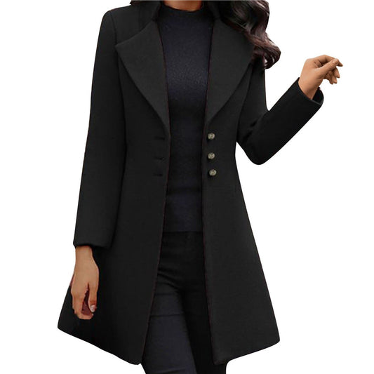 Superbe manteau pour femme avec boutons