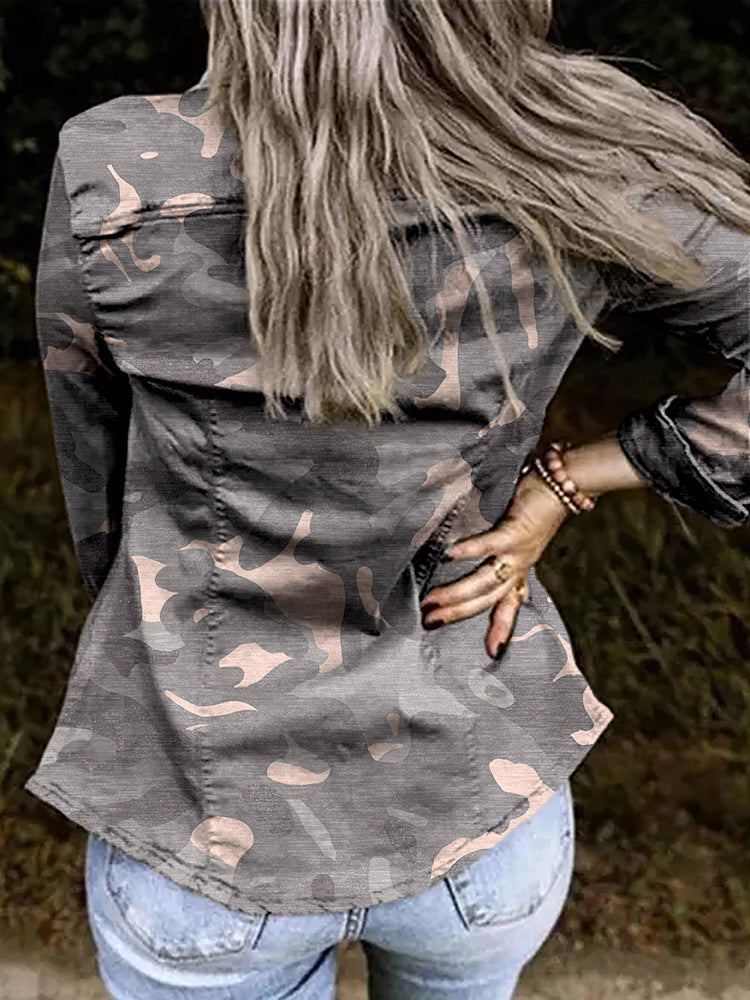 Veste décontractée à manches longues - Annora