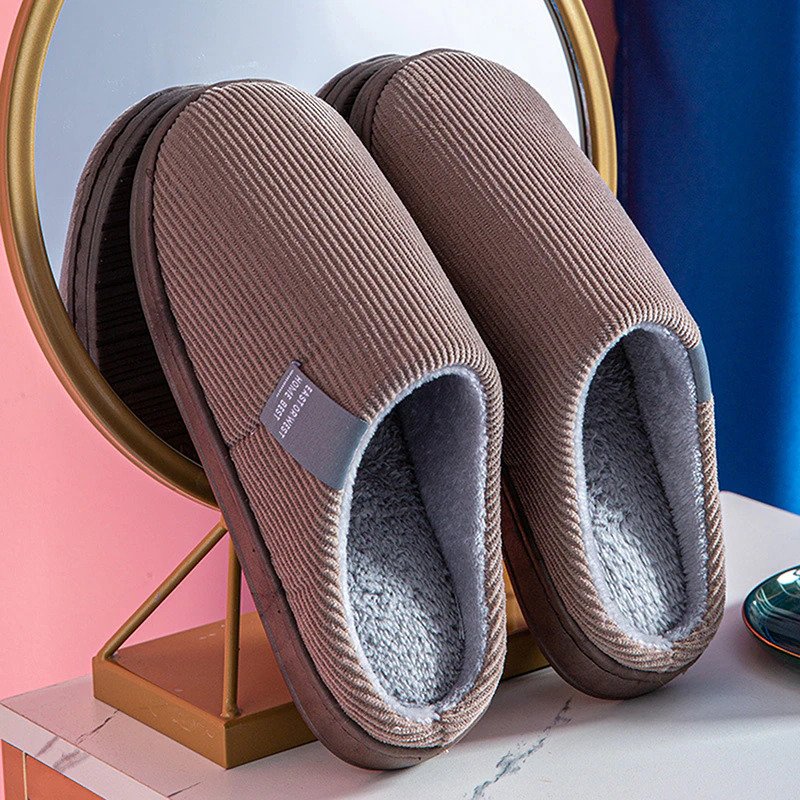 Chaussons d’hiver confortables et chauds pour femme