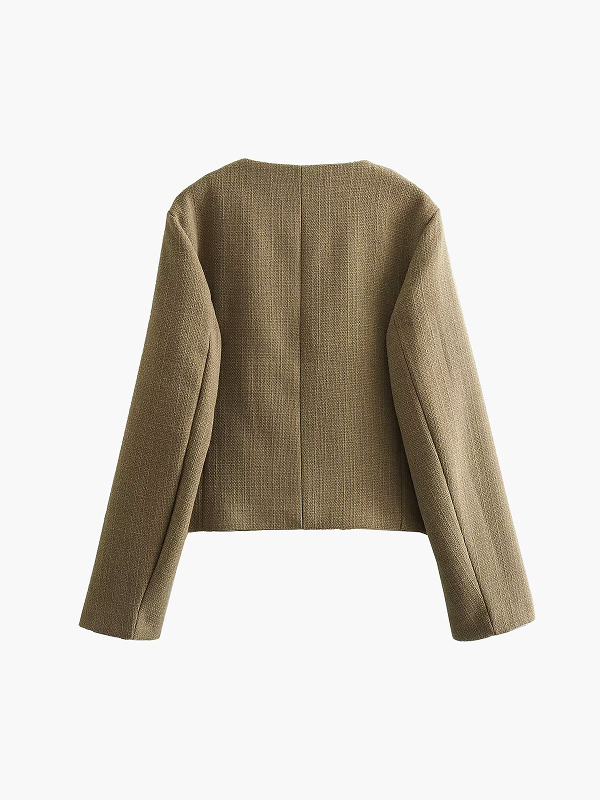 La Vie │ Blazer en tweed à boutons