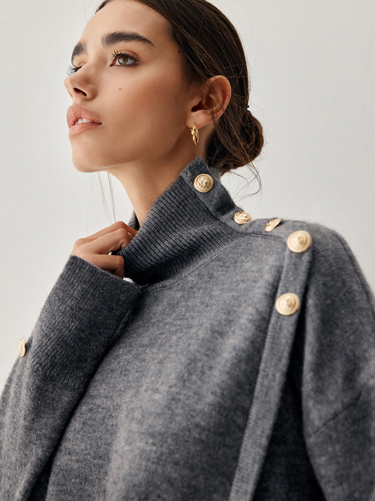 La Vie │ Pull à col roulé vintage