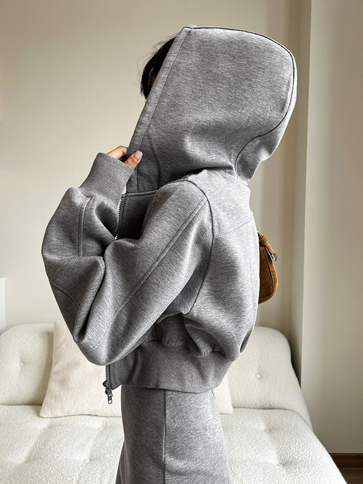 La Vie │ pull à capuche zippé