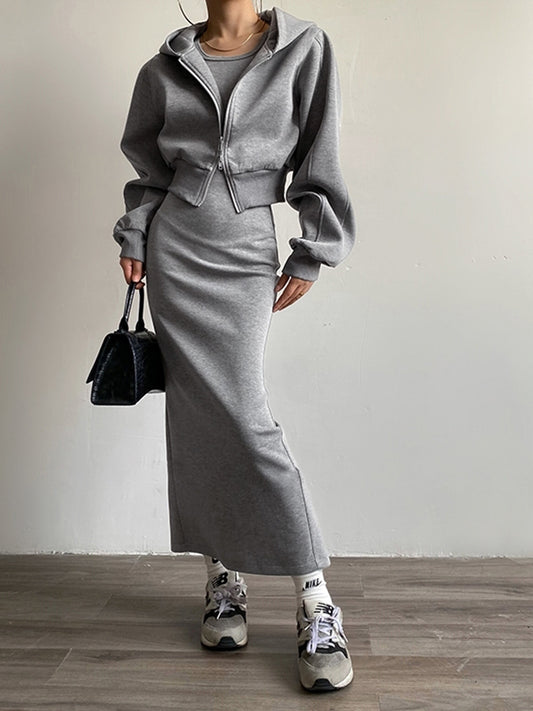 La Vie │ pull à capuche zippé