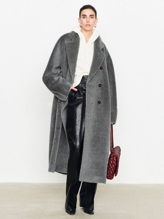 La Vie │ Manteau à col flou