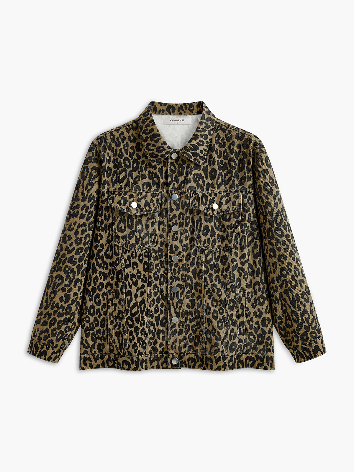 La Vie │ Blazer imprimé léopard à boutons