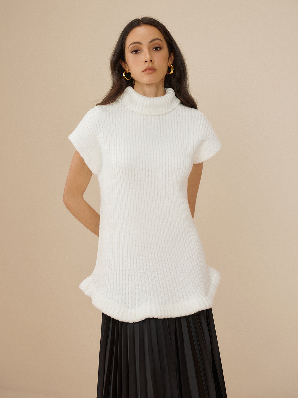 La Vie │ Pull à col roulé élégant