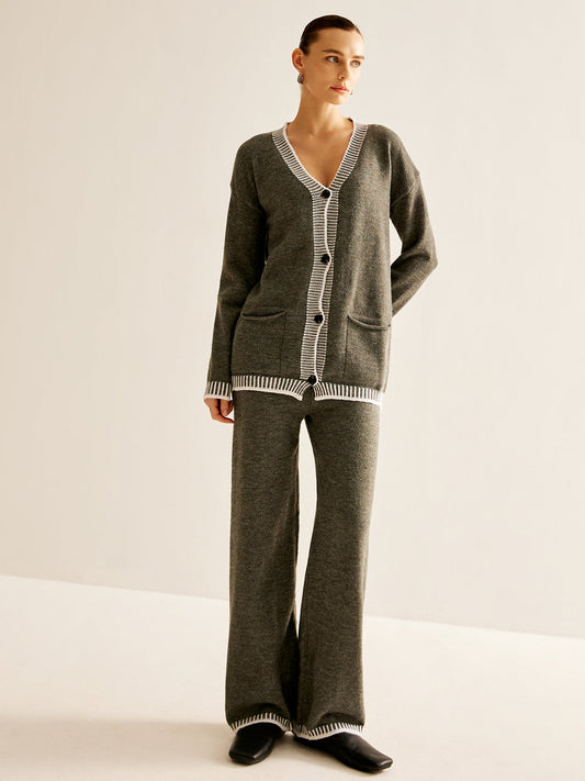 La Vie │ Pull-over doux à bordures