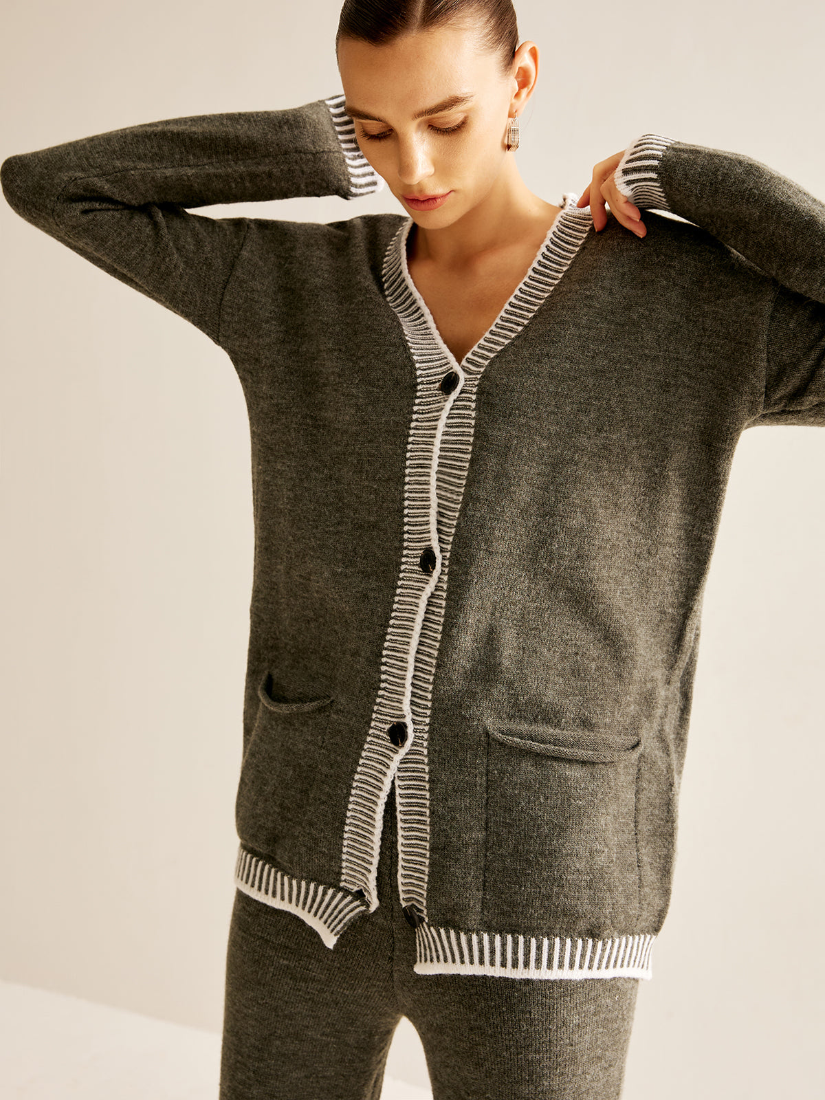 La Vie │ Pull-over doux à bordures