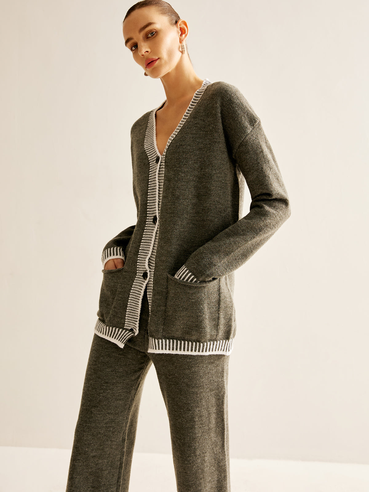La Vie │ Pull-over doux à bordures