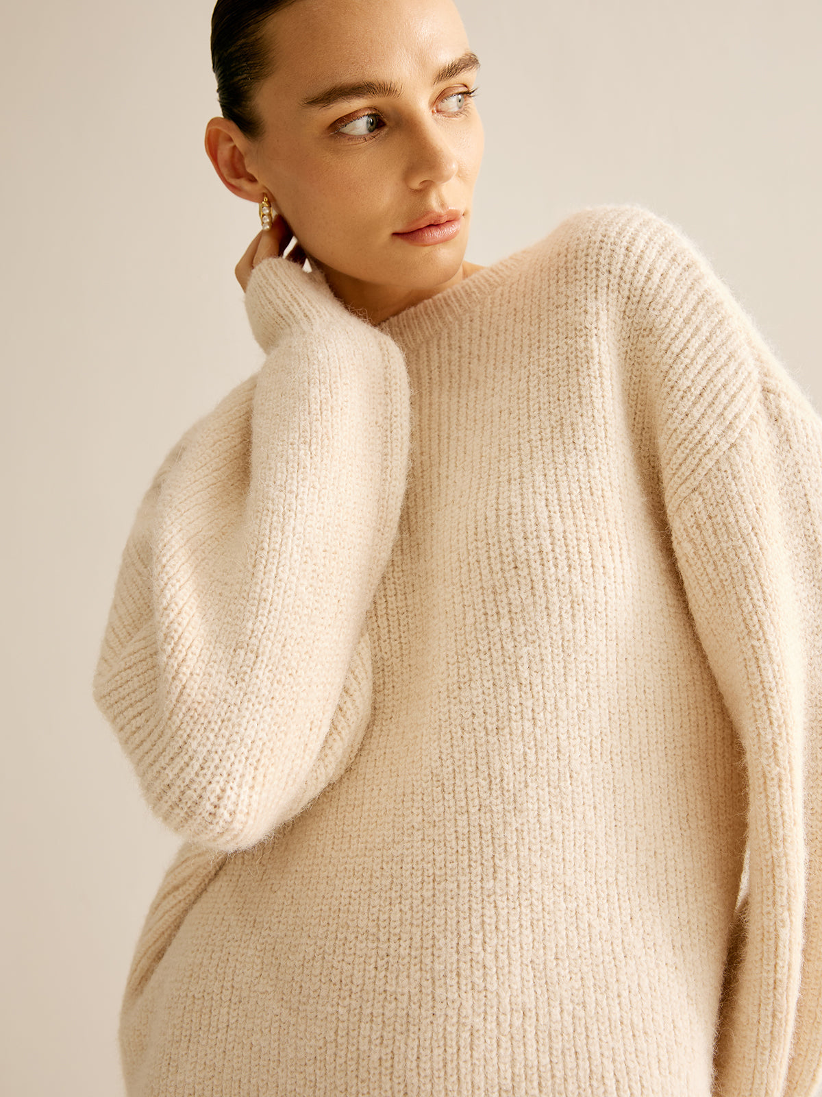 La Vie │ Pull oversize sans dos