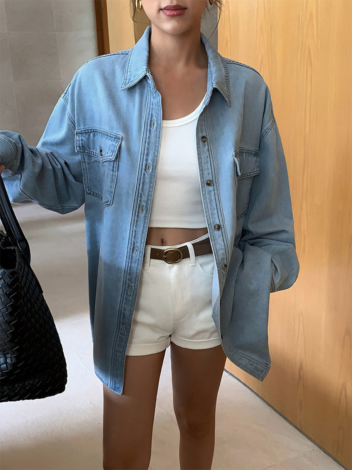 La Vie │ Veste en jean à revers