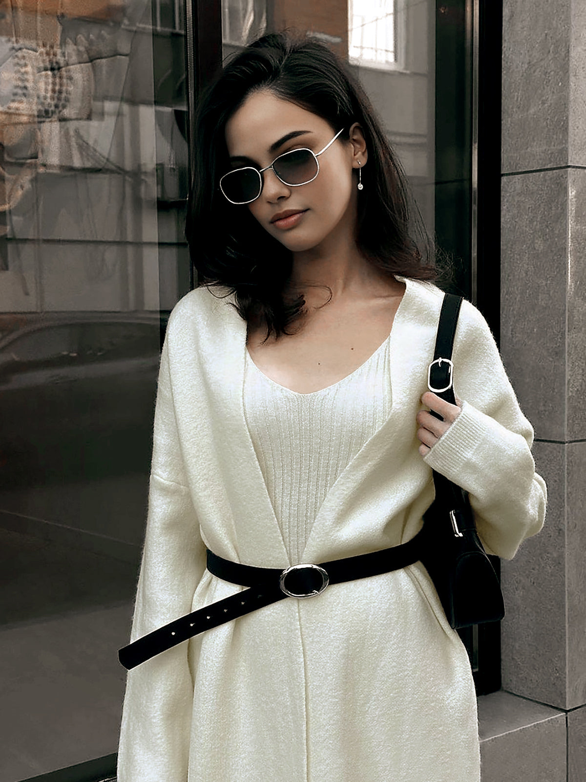 La Vie │ Pull uni côtelé