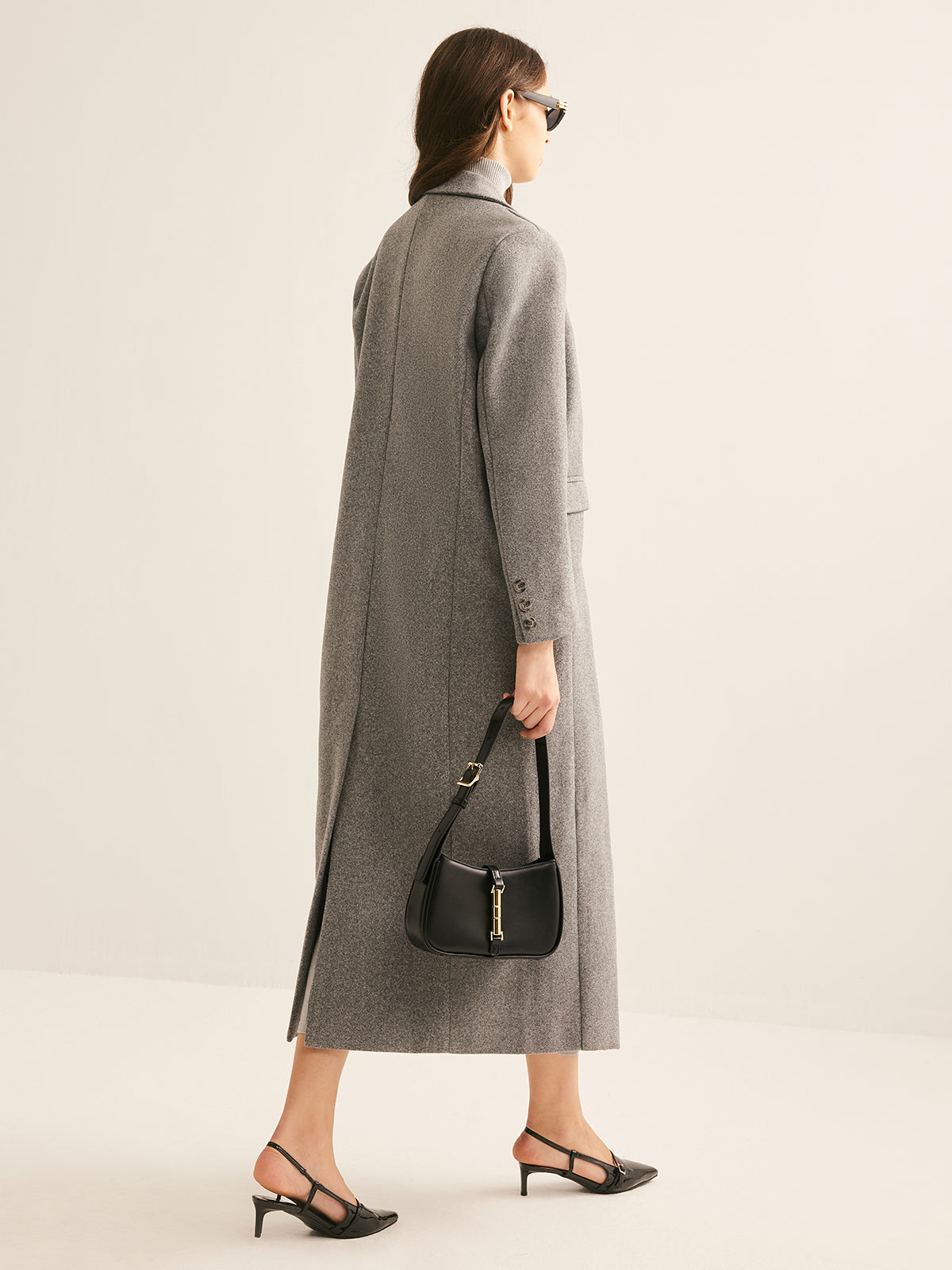 La Vie │ Manteau de laine à revers