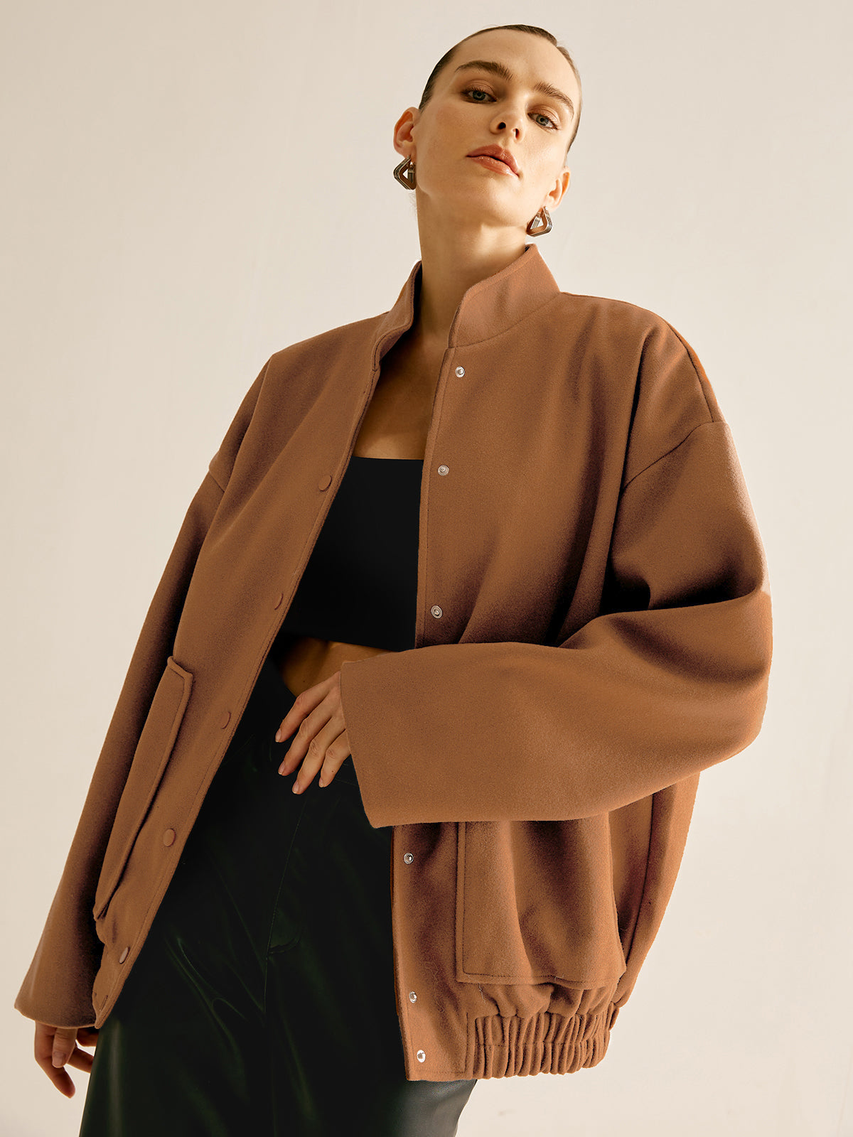 La Vie │ Veste à col montant