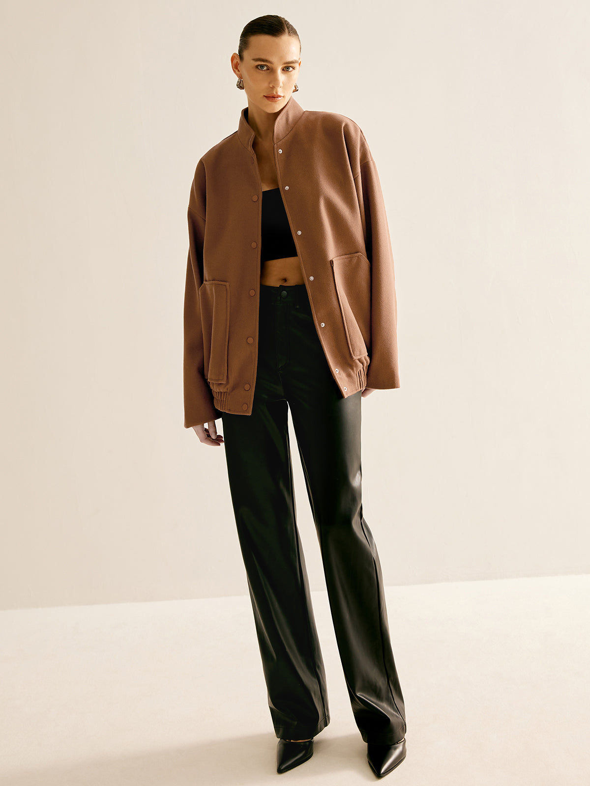 La Vie │ Veste à col montant