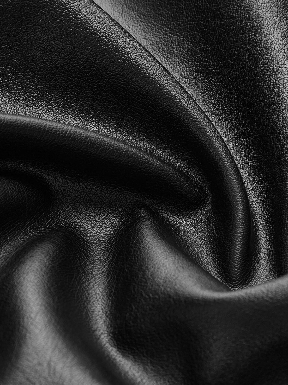 La Vie │ Veste en cuir à ceinture fendue