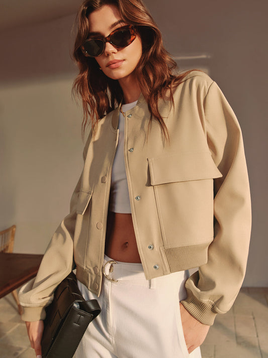 La Vie │ Veste à col rond