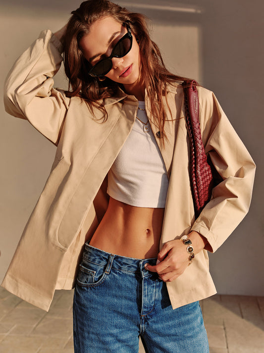 La Vie │ Trench-coat à revers