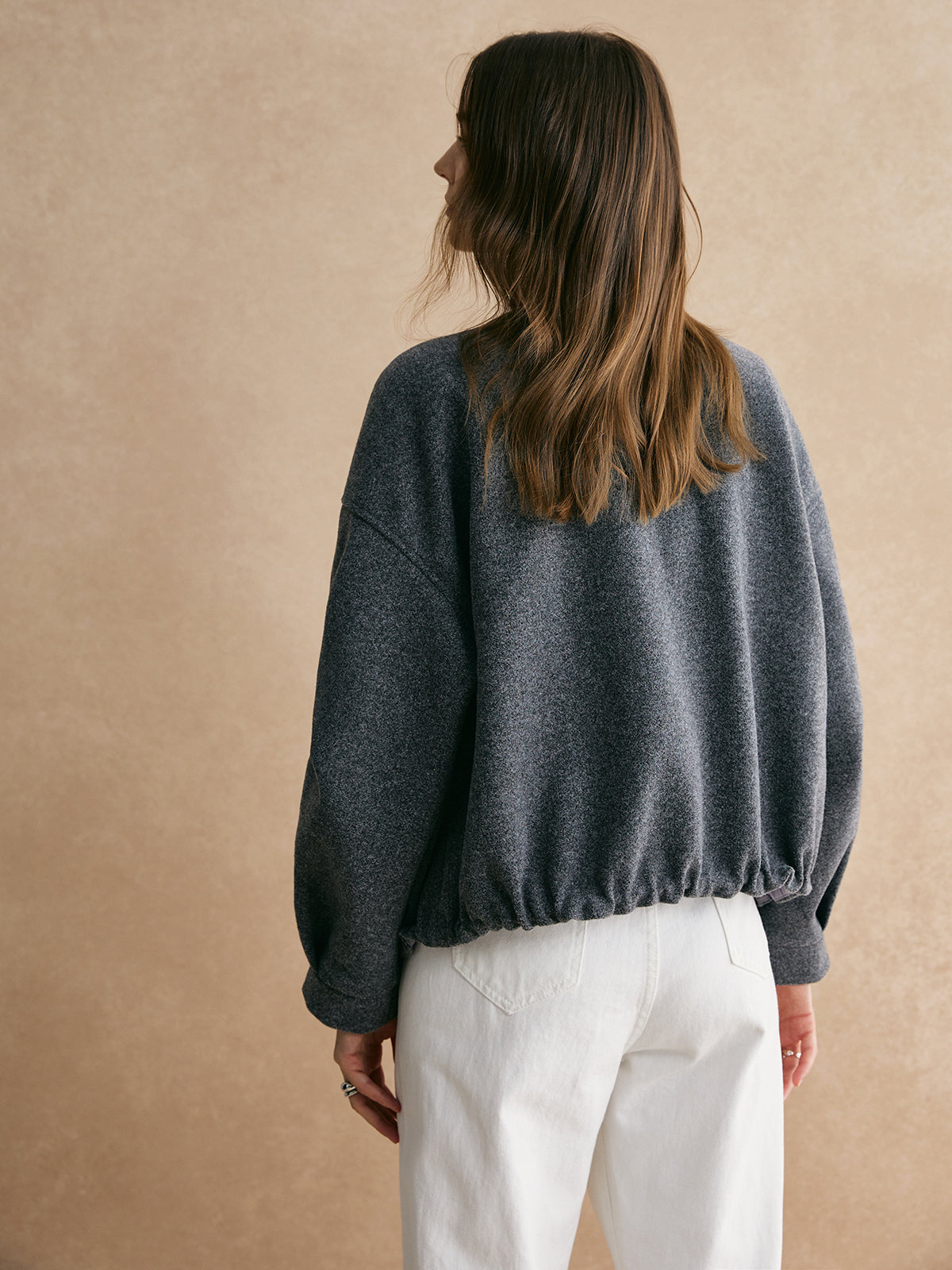 La Vie │ Veste à fermeture éclair ample