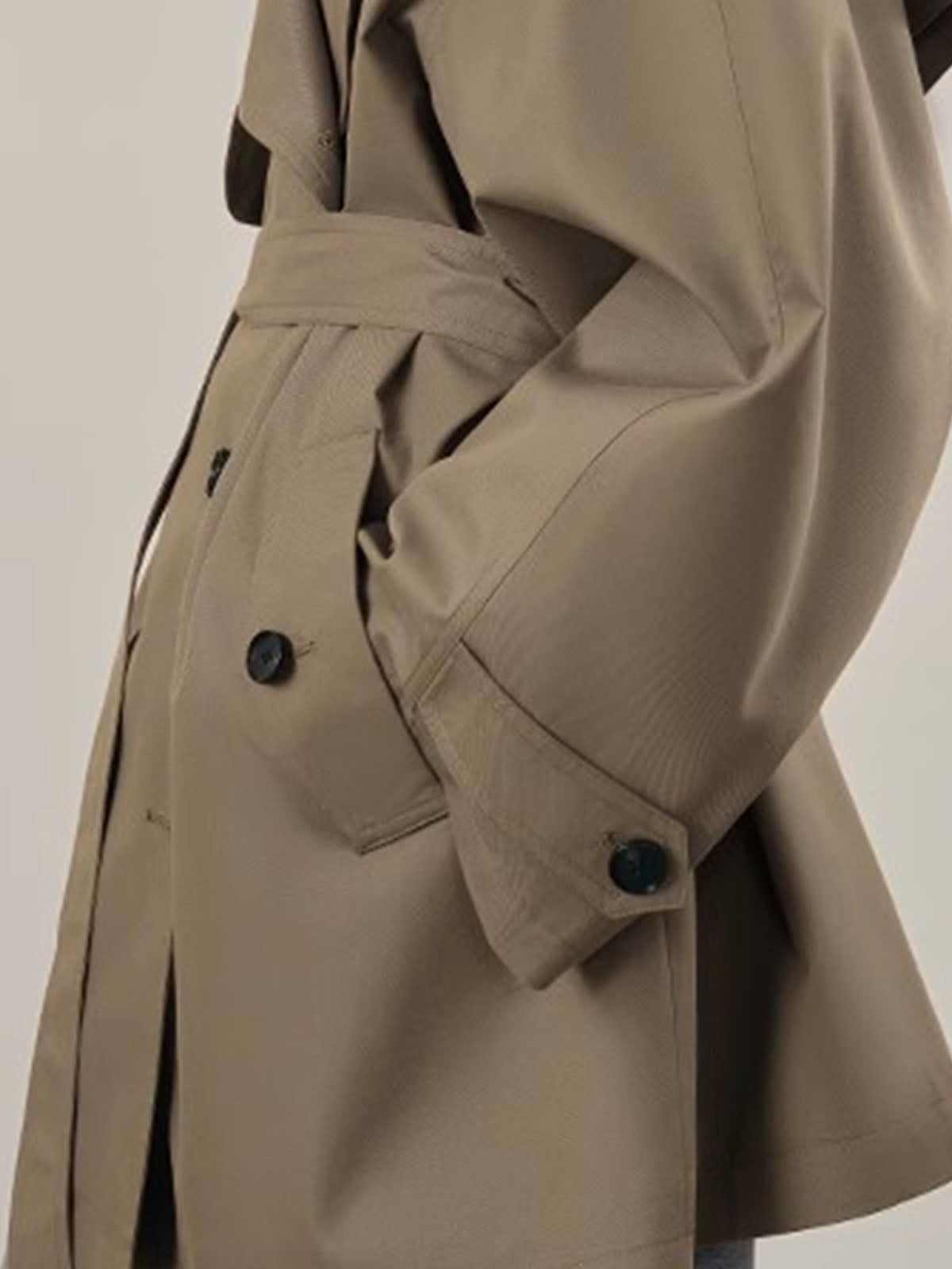 La Vie │ Trench-coat ample avec ceinture