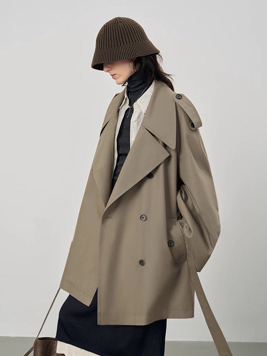 La Vie │ Trench-coat ample avec ceinture