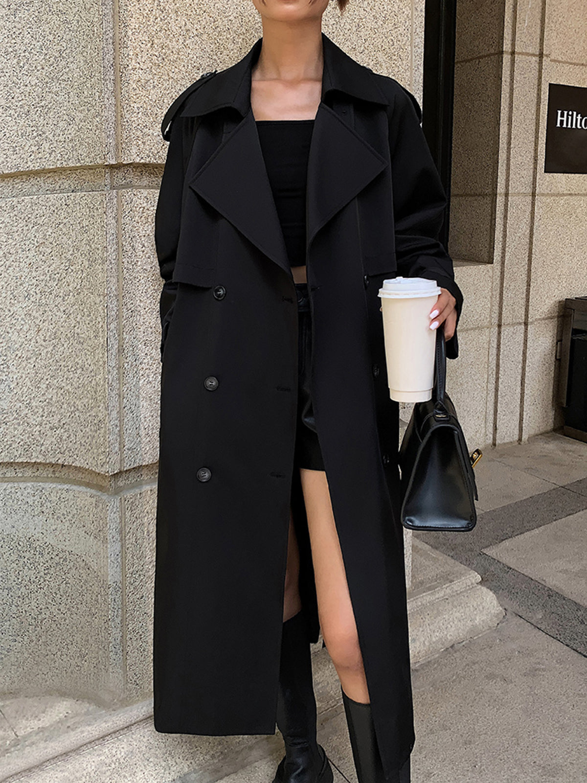 La Vie │ Manteau long trench