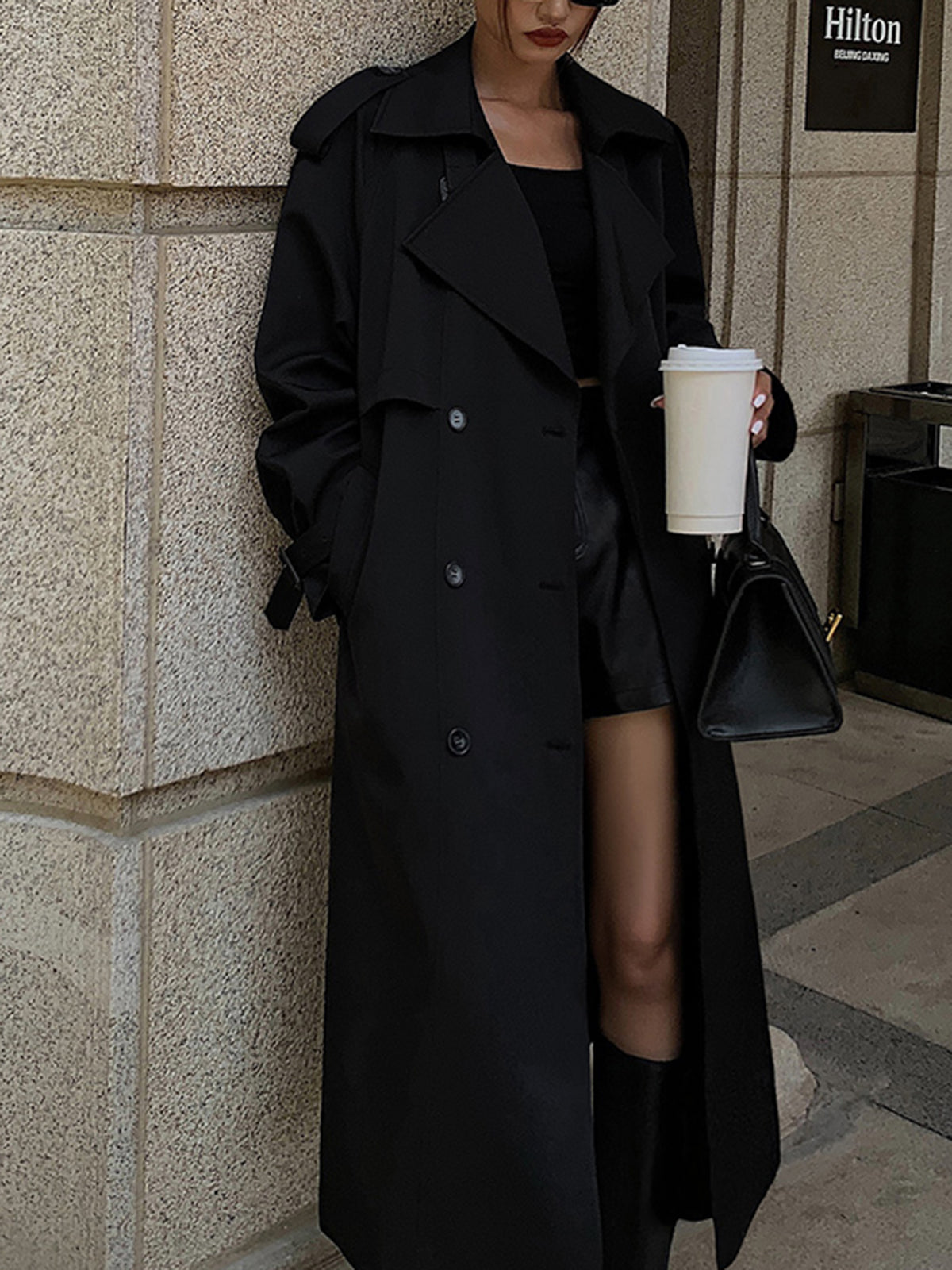 La Vie │ Manteau long trench